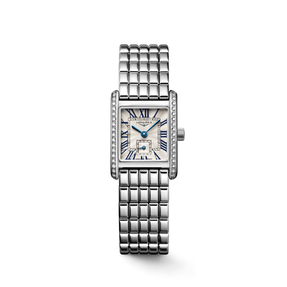 Longines Ladies Mini Dolcevita 29mm Quartz Watch with Diamonds, L52000716