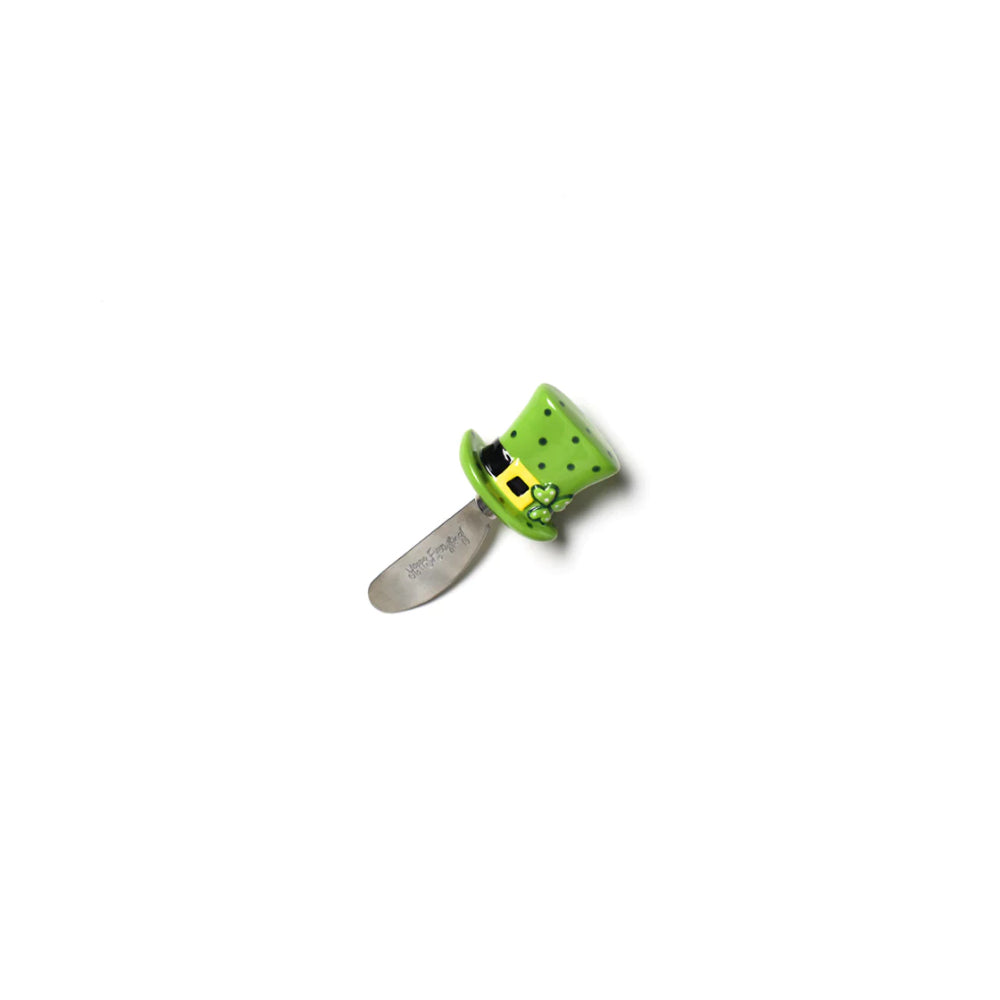 Happy Everything Leprechaun Hat Embellishment Appetizer Spreader