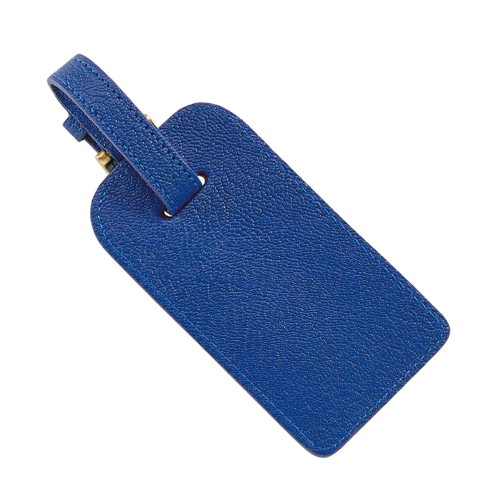 Leather Luggage Tag with Buckle