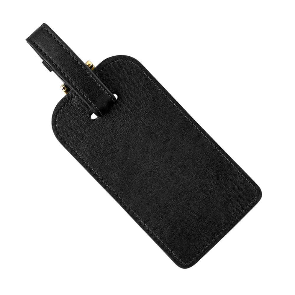 Leather Luggage Tag with Buckle