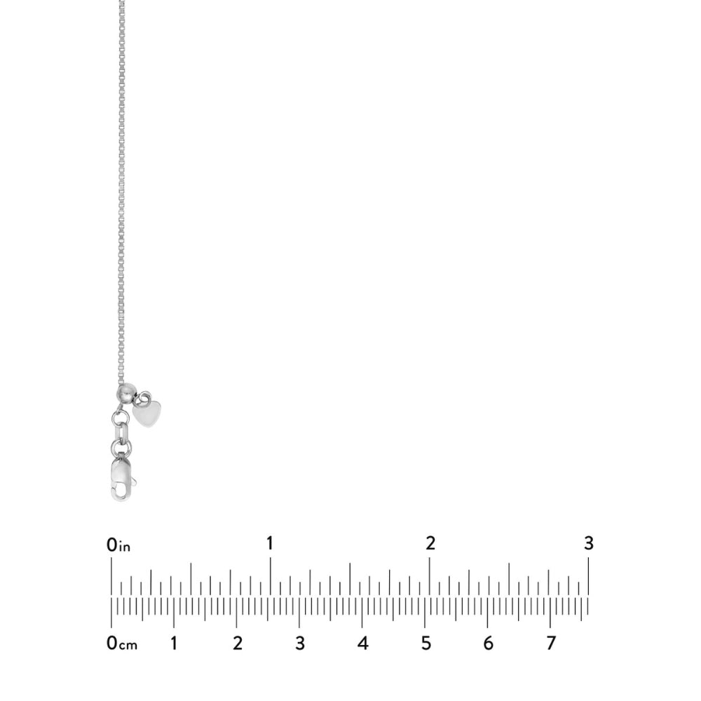 Sterling Silver Box Chain 20 22 Inches
