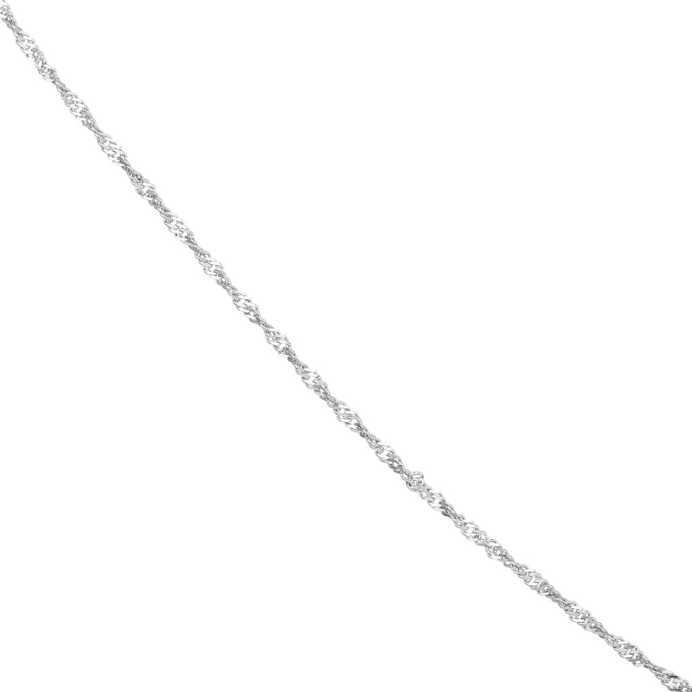 14k Gold 1.15mm Singapore Chain