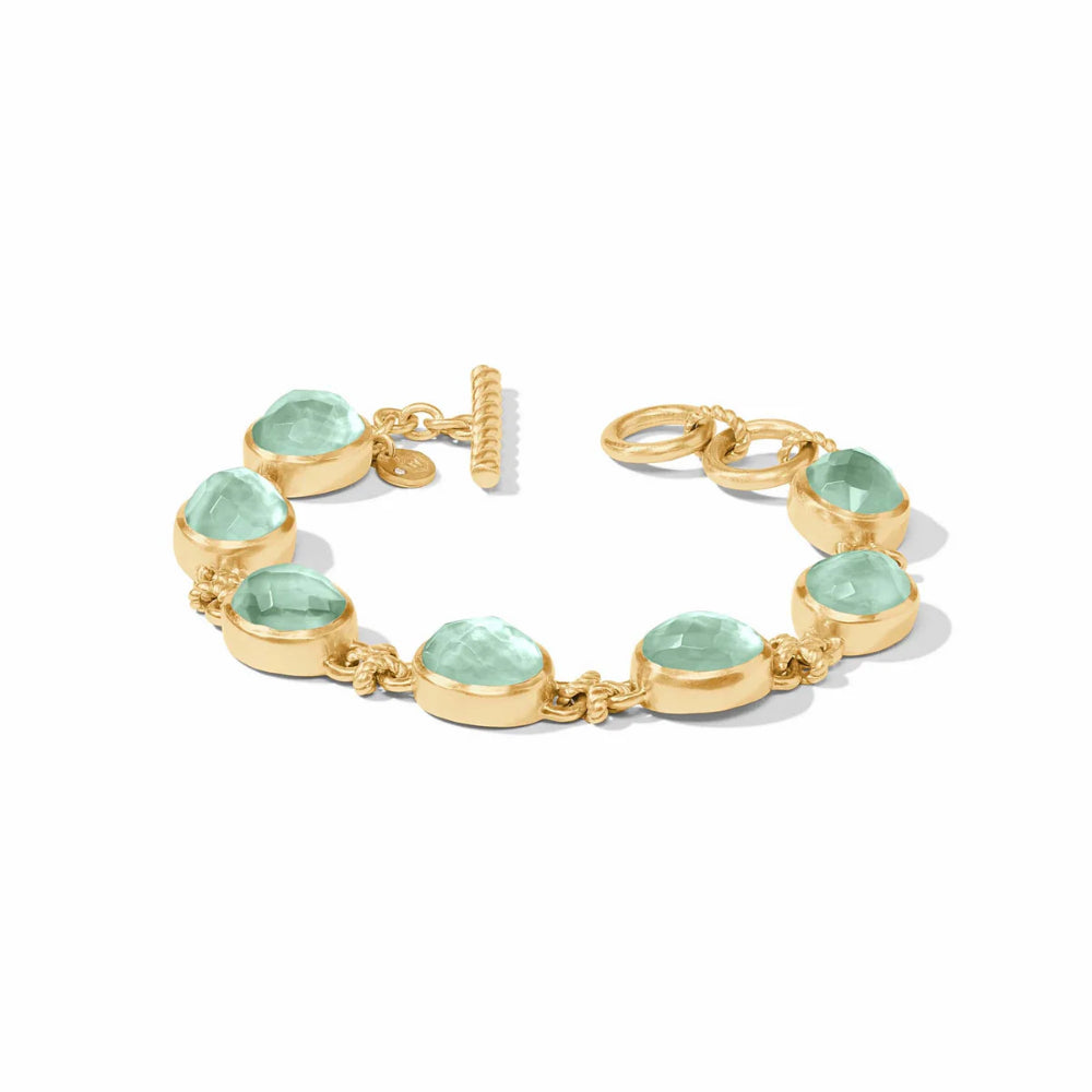 Julie Vos Nassau Demi Stone Link Bracelet