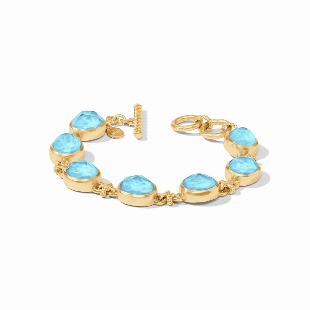 Julie Vos Nassau Demi Stone Link Bracelet