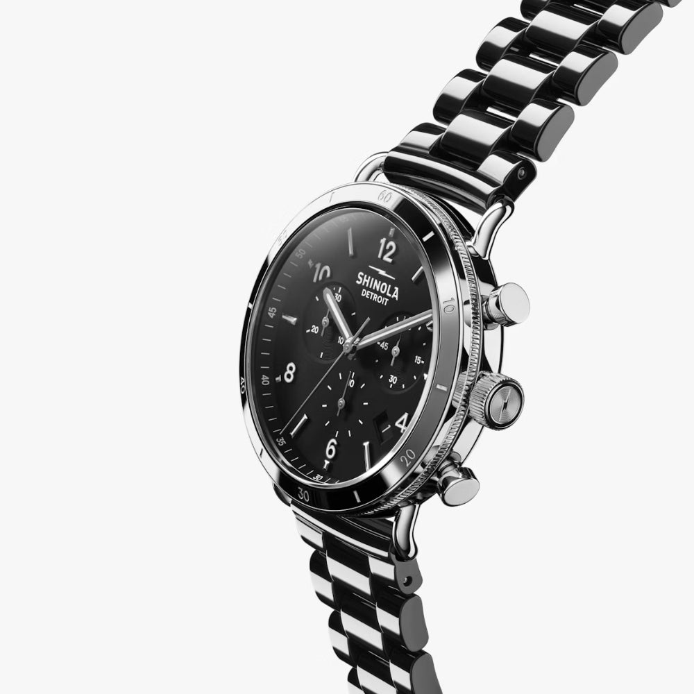 Shinola The Canfield Sport 40mm - Black Dial