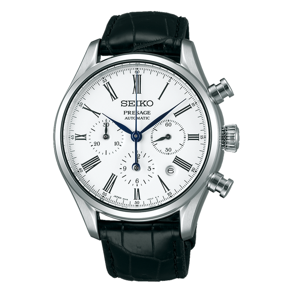 Seiko Gents Presage Enamel Collection Automatic Chronograph SRQ023 – Smyth  Jewelers