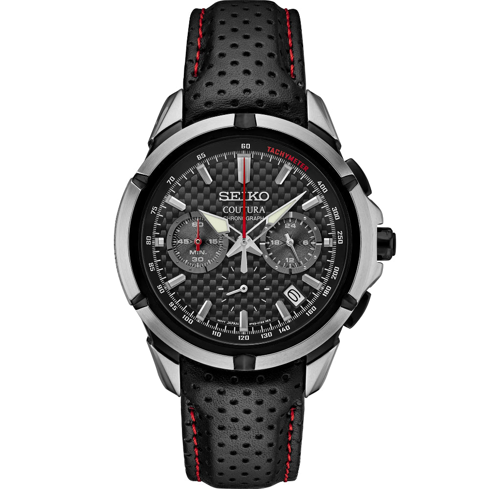 Seiko Coutura 43mm Quartz Chronograph – Smyth Jewelers