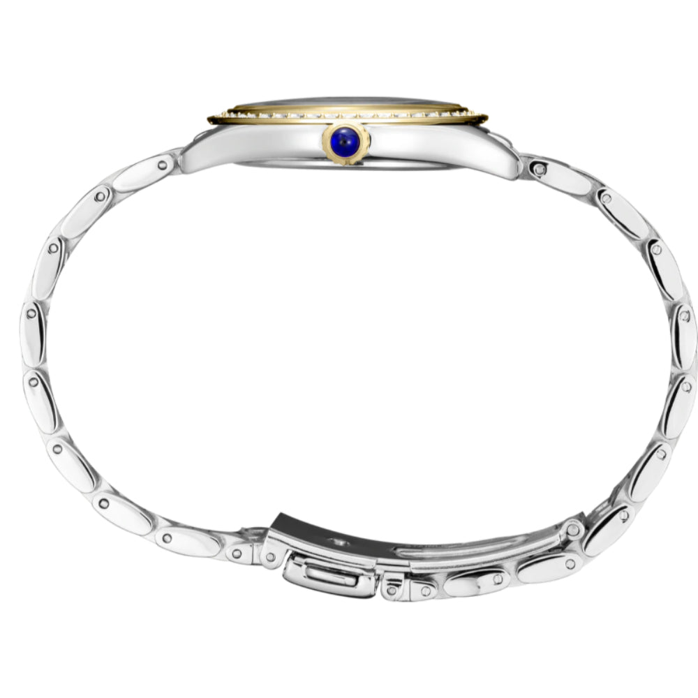 Seiko watch with swarovski crystals sales