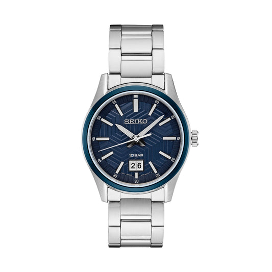 Seiko Essentials 40mm Quartz Watch, SUR559