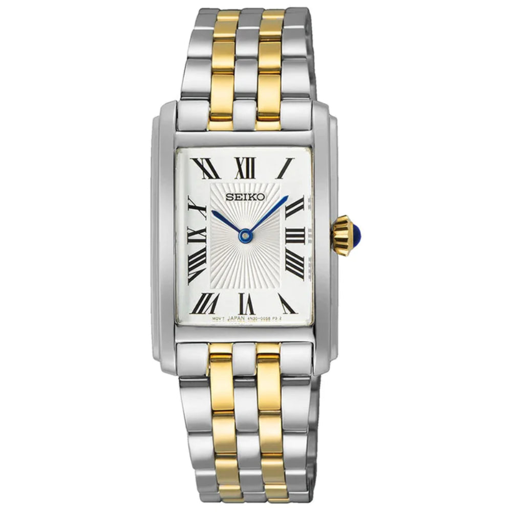 Seiko Ladies Essentials Rectangle 22mm Quartz Watch