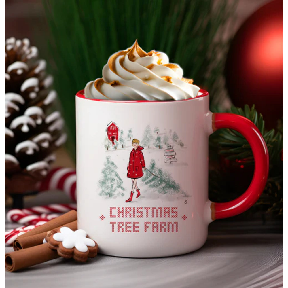 Taylor Swift Christmas Tree Farm Mug