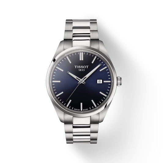 Tissot Gents PR100 Classic Quartz Blue Dial/Stainless Steel