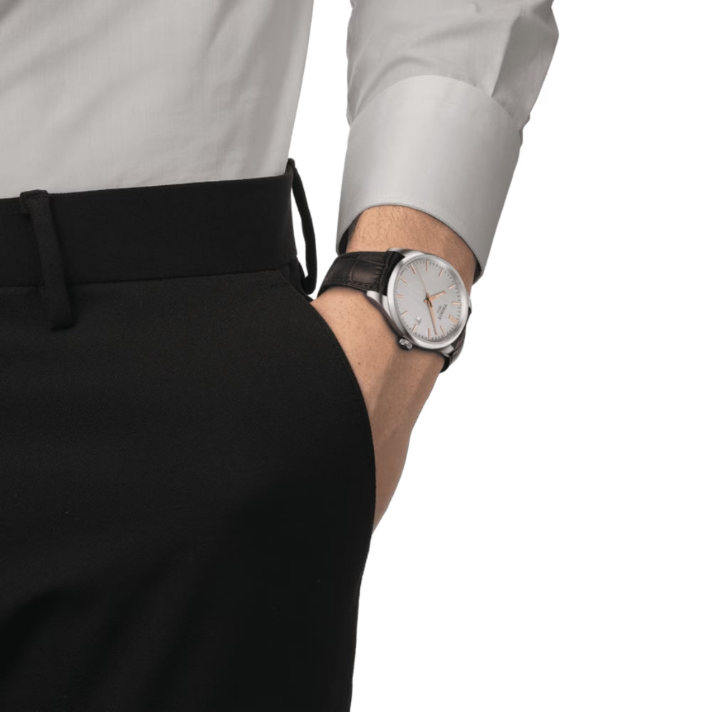 Tissot pr100 leather store