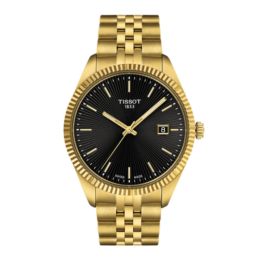 Tissot Ballade 40mm Gold Tone Quartz Watch