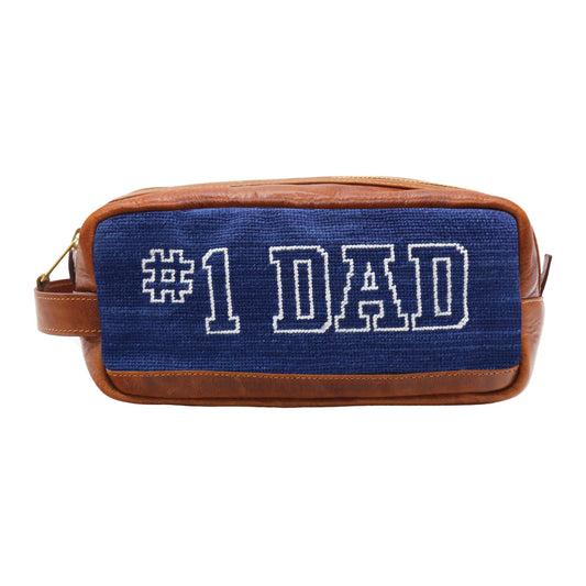 Smathers and Branson Number One Dad Toiletry Bag (Classic Navy)