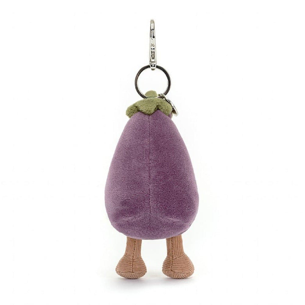 Jellycat Vivacious Eggplant Bag Charm