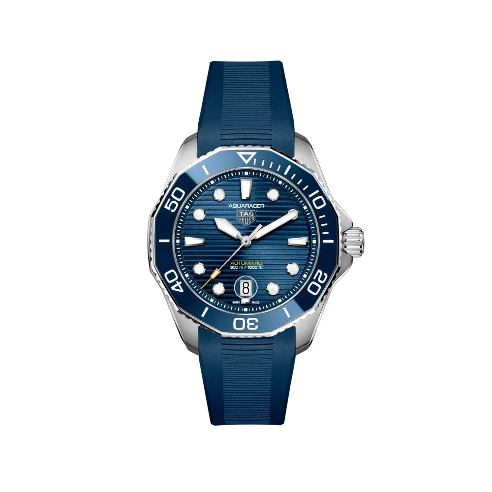 Tag Heuer Aquaracer Professional 300 GMT 43mm Steel/Blue Rubber