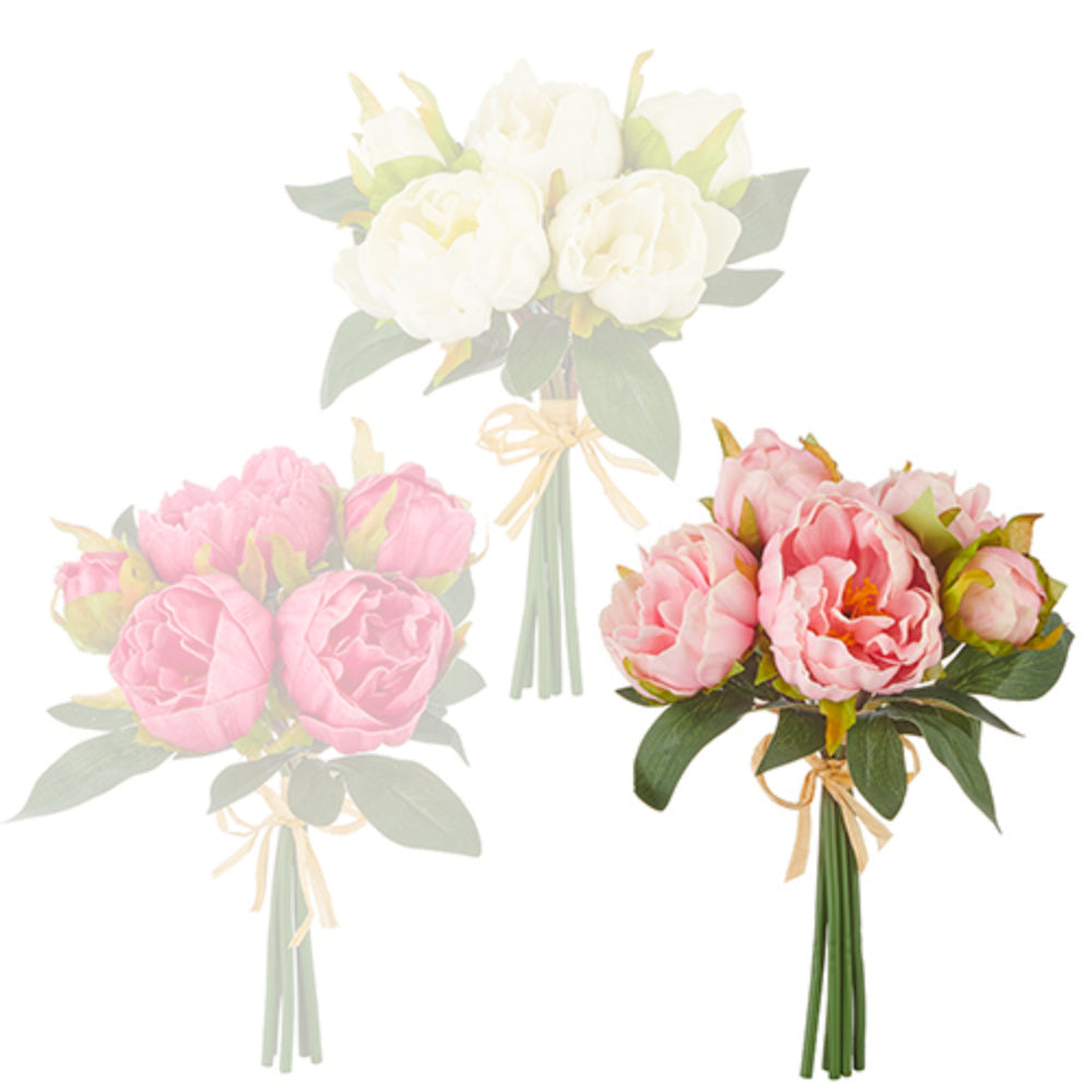 10.5" Real Touch Peony Bundle