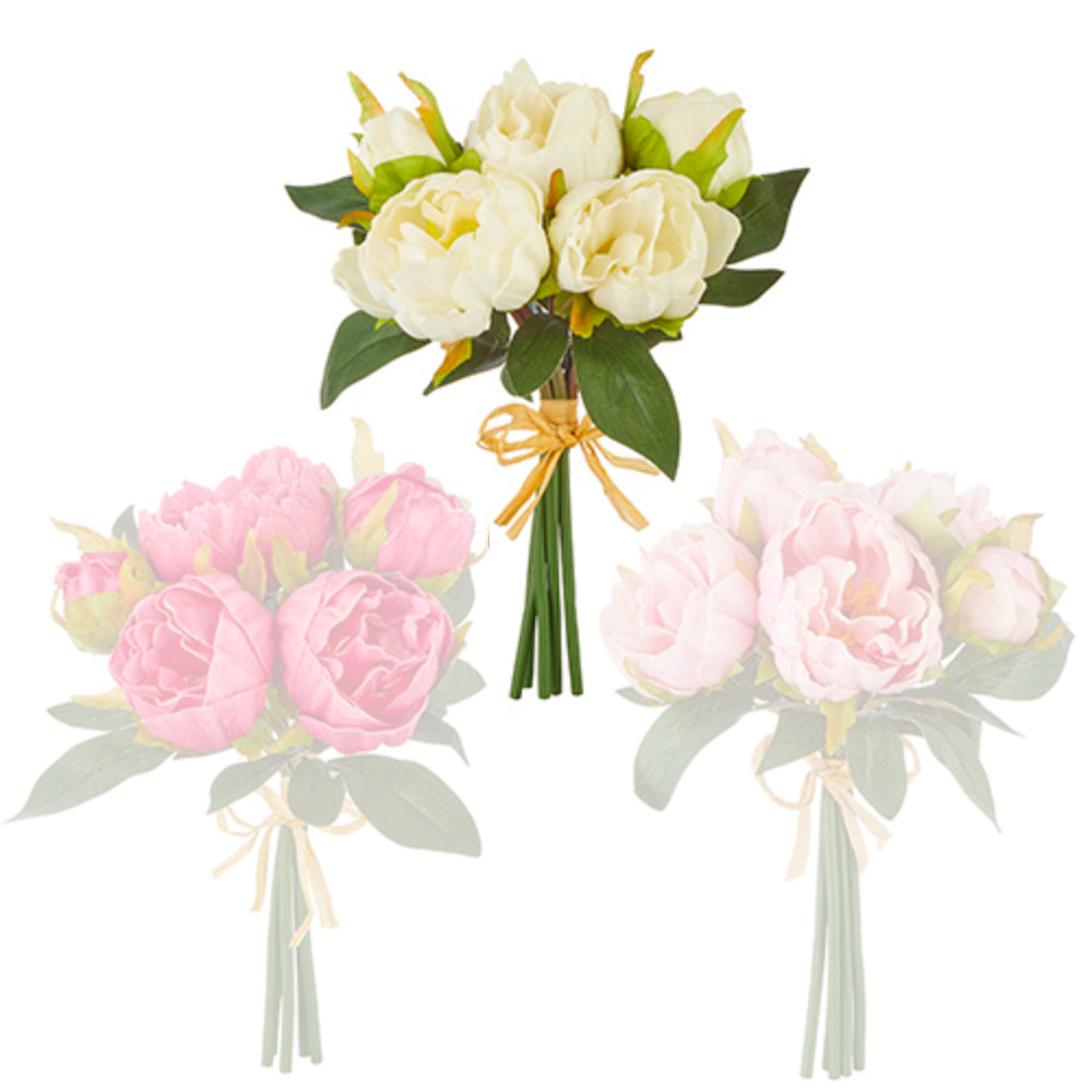 10.5" Real Touch Peony Bundle