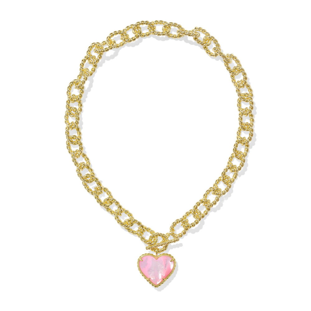 Kendra Scott Haisley Heart Statement Necklace