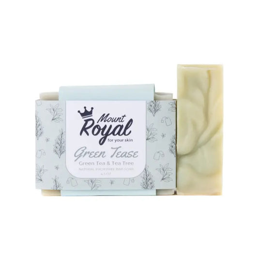 Mount Royal Soaps Green Tease - Tea Tree & Green Tea Bar Soap