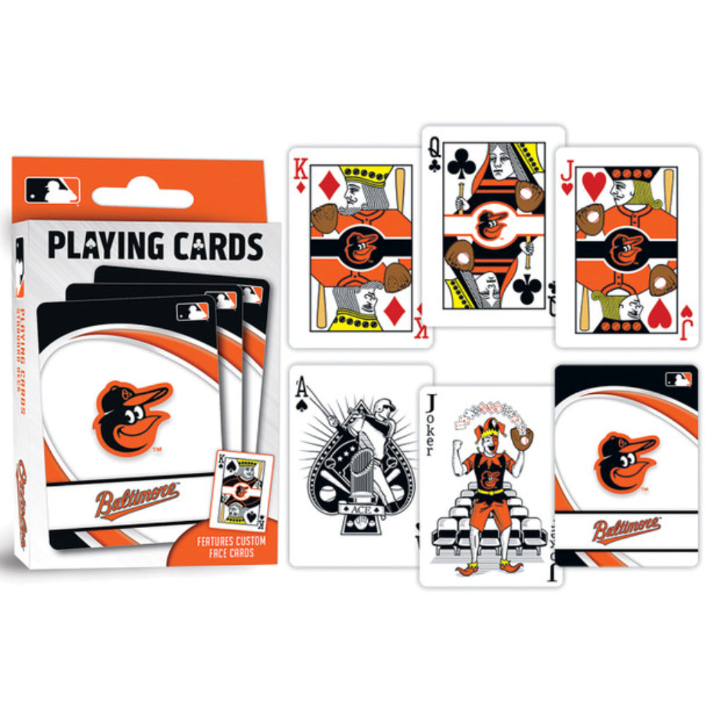 Masterpieces Puzzles MLB Baltimore Orioles Playing Cards-54 Card Deck