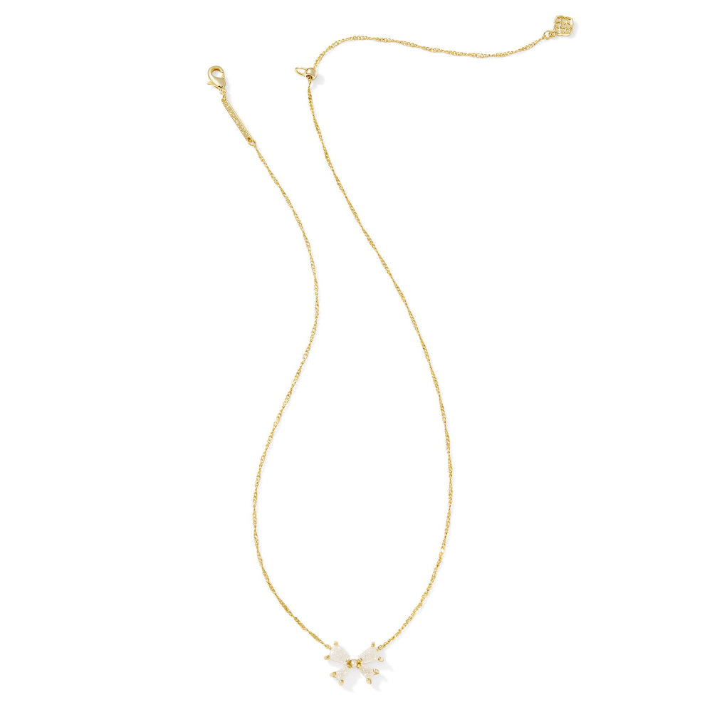 Kendra Scott Blair Bow Small Short Pendant Necklace