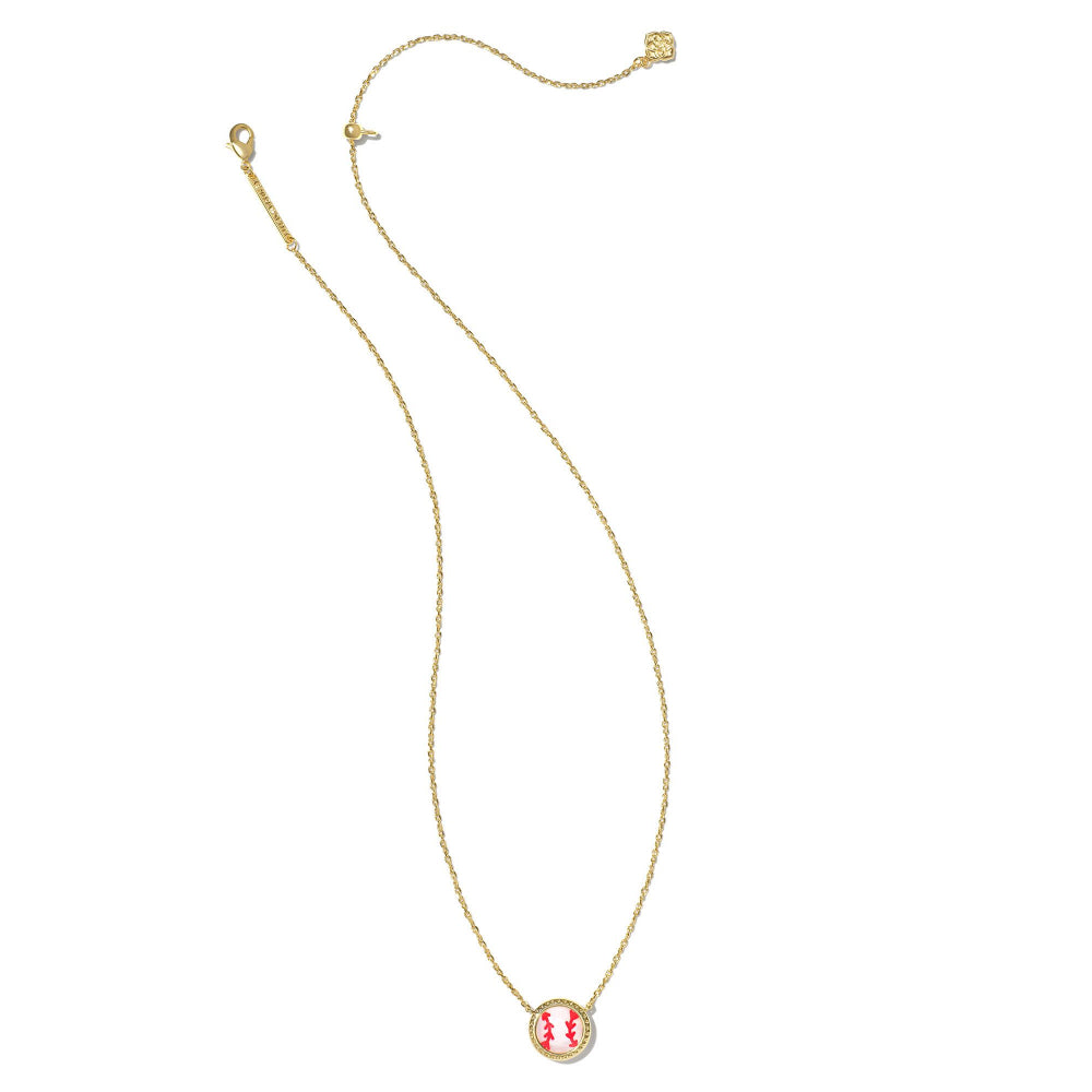 Kendra Scott Baseball Short Pendant Necklace