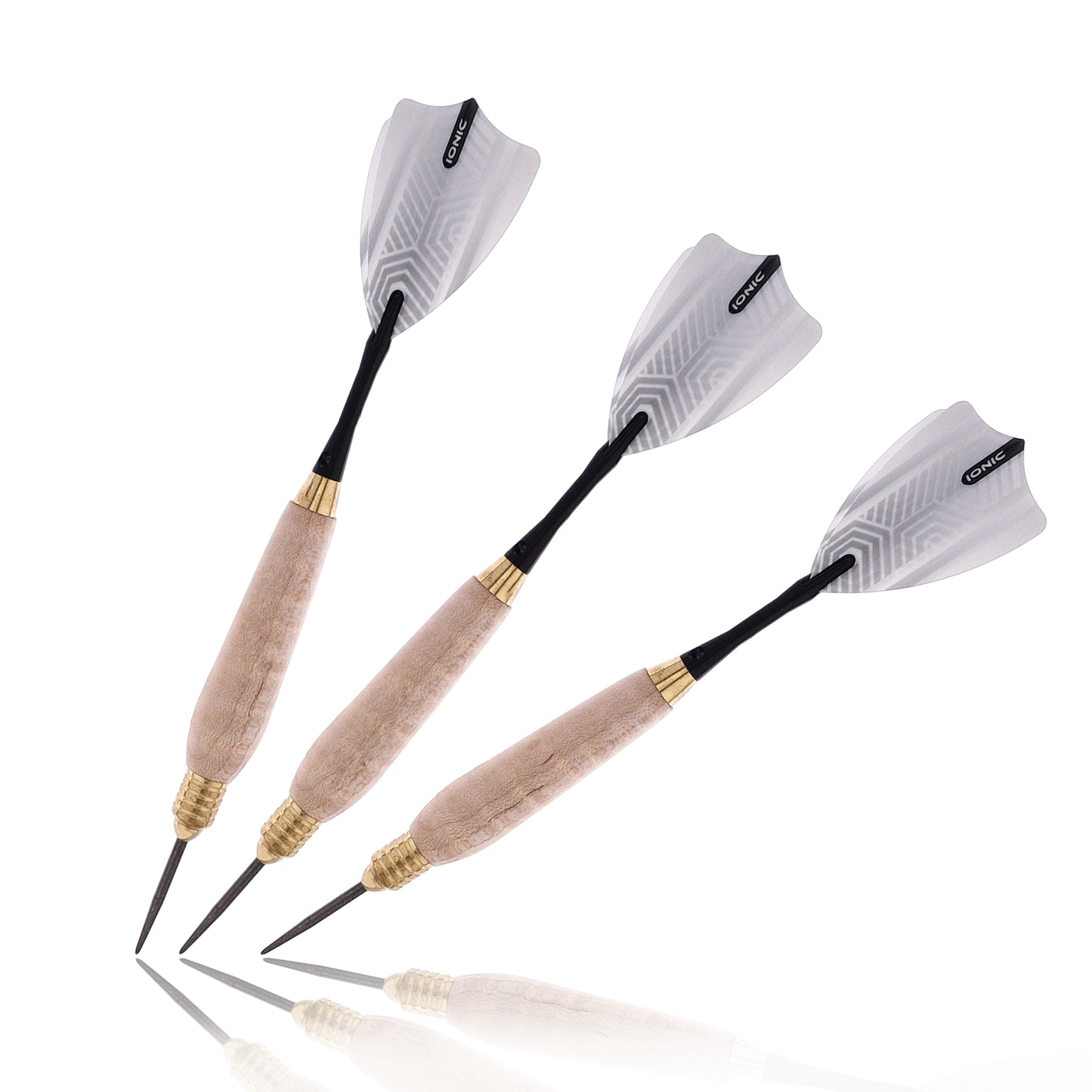 Lunar Arbor Artisan Hand-Crafted Wooden Darts Assorted Grains - Set of 3