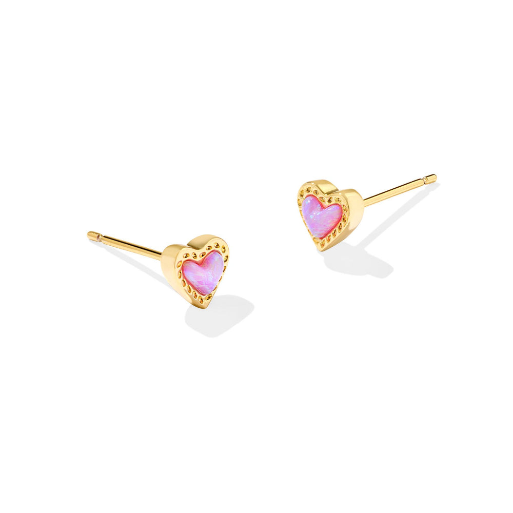 Kendra Scott Mini Ari Heart Stud Earrings