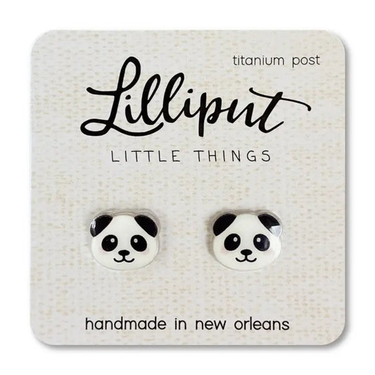 Lilliput Little Things Panda Earrings