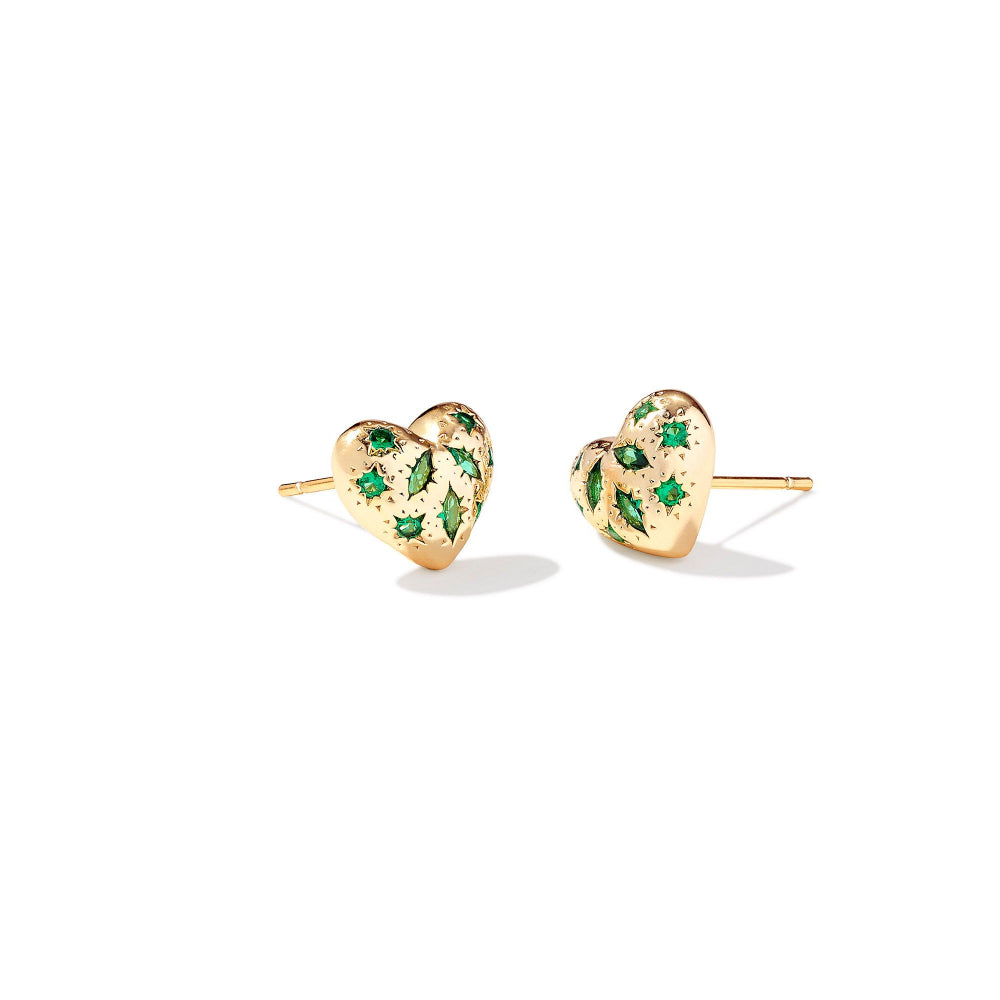 Kendra Scott Holland Heart Stud Earrings