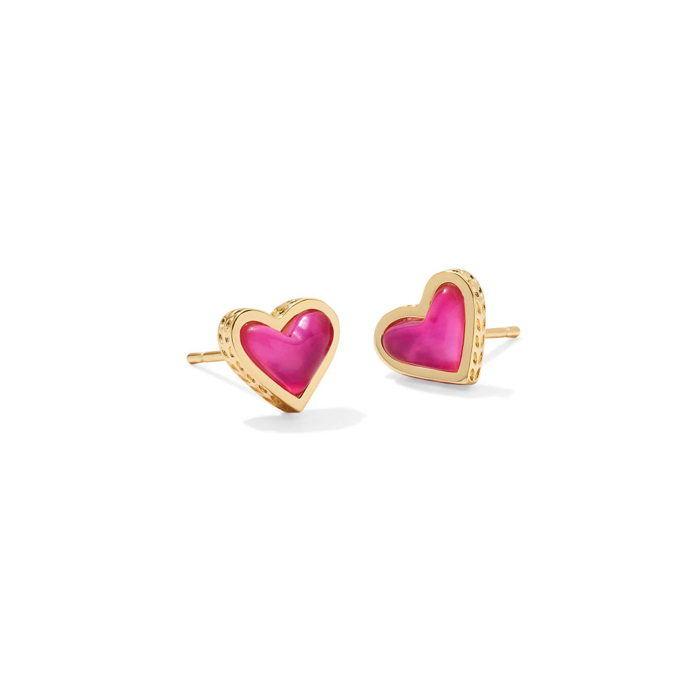 Kendra Scott Framed Ari Heart Stud Earrings