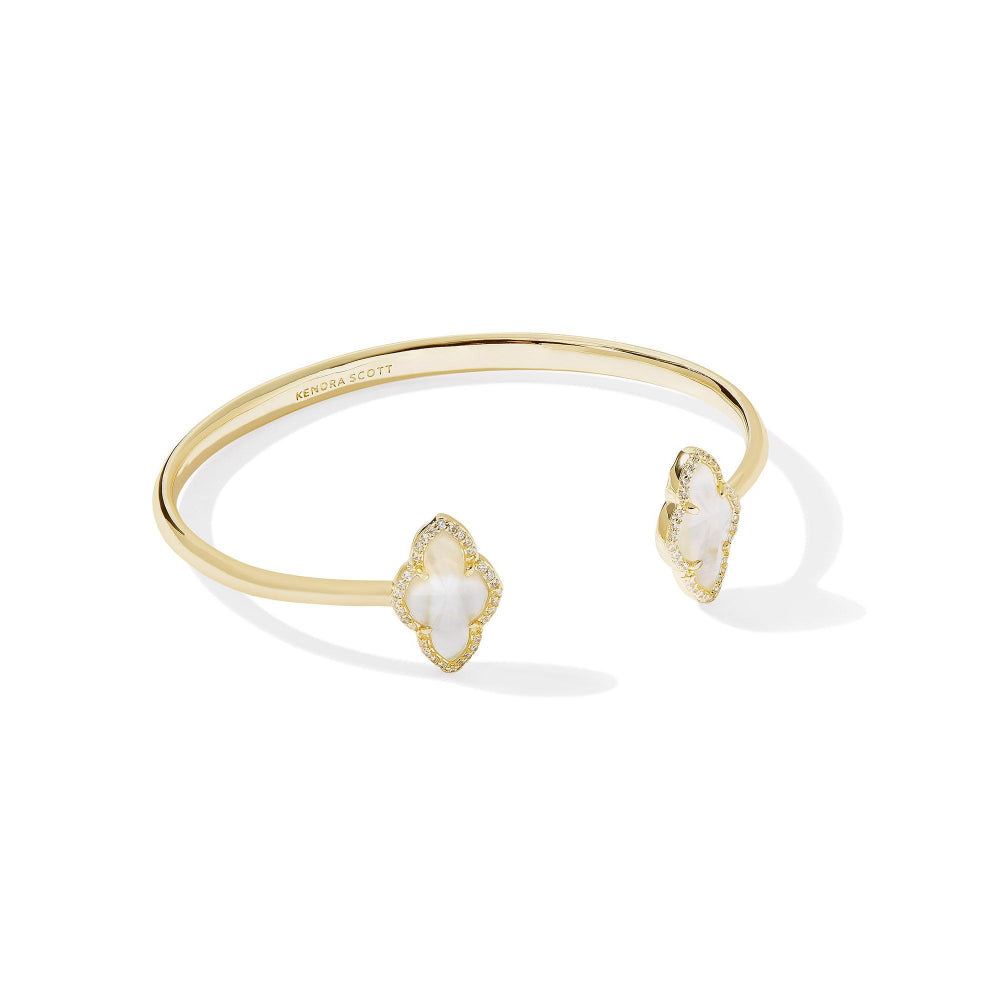 Kendra Scott Abbie Pave Frame Cuff Bracelet