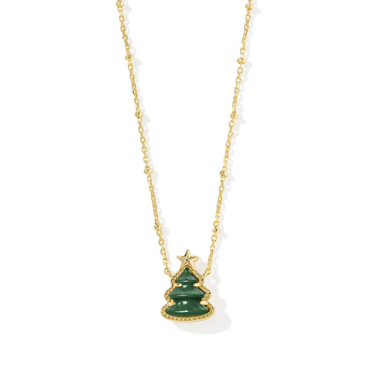 Kendra Scott Holiday Tree Short Pendant Necklace