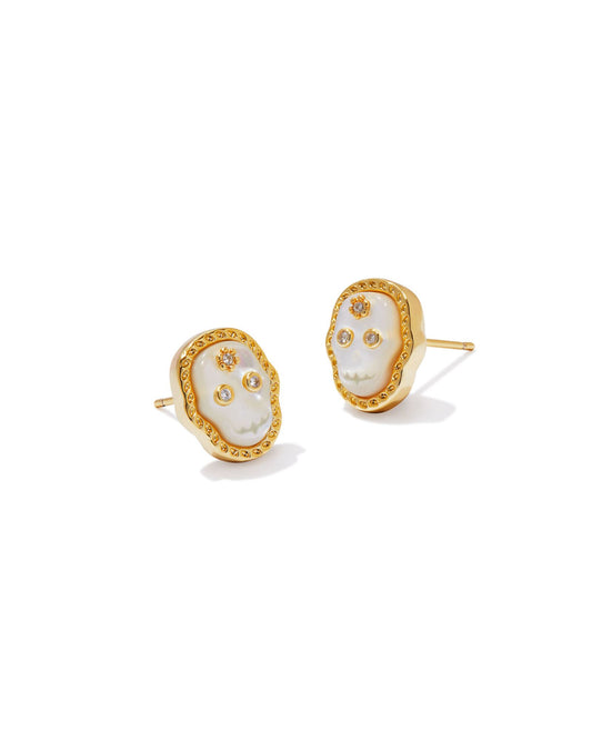 Kendra Scott Skeleton Stud Earrings