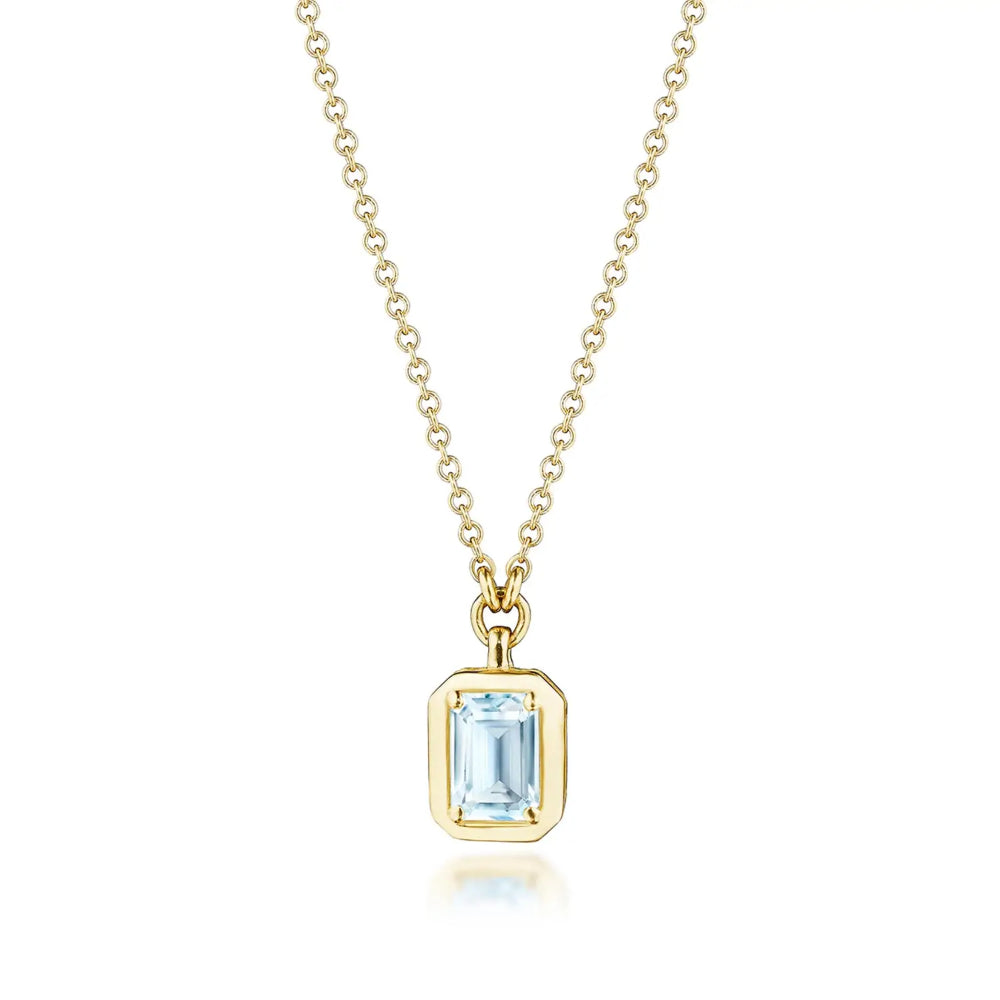 Tacori Allure Sky Blue Topaz Necklace, 0.7ct