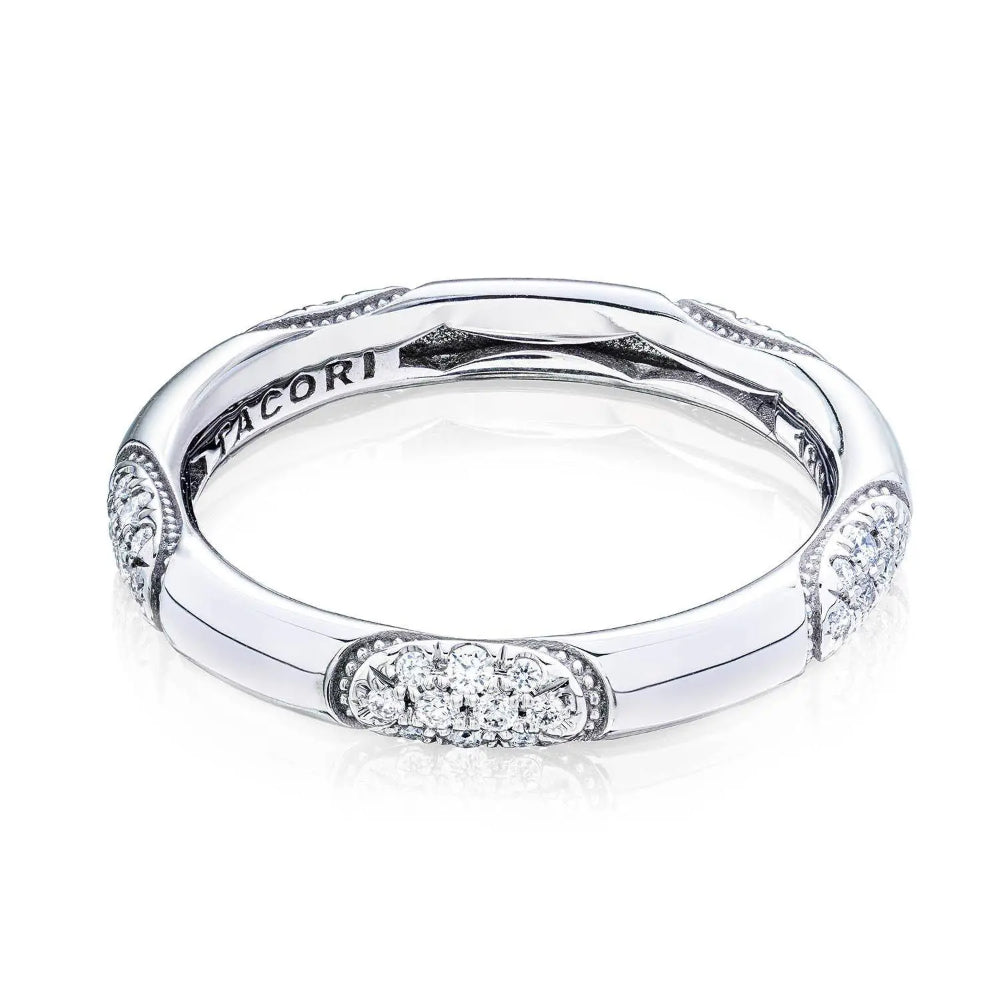 Tacori 18k Crescent Eclipse Foundation Ring