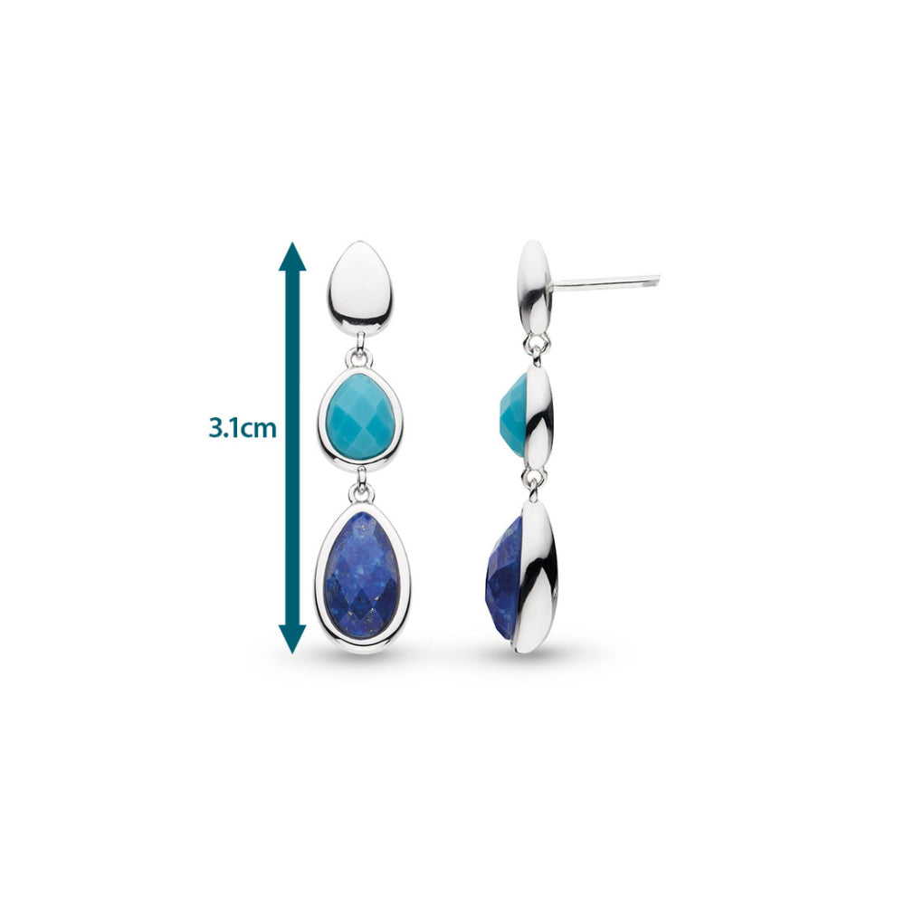 Stunning Trio *Sterling Silver & Turquoise hotsell Earrings & Pendant