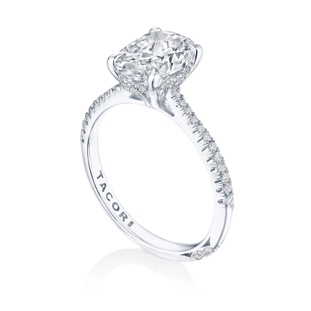 Tacori Founder's Collection Oval Solitaire Engagement Ring