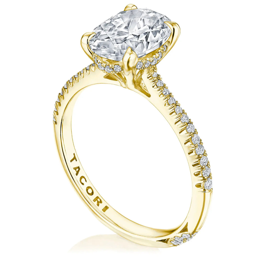 Tacori Founder's Collection Oval Solitaire Engagement Ring