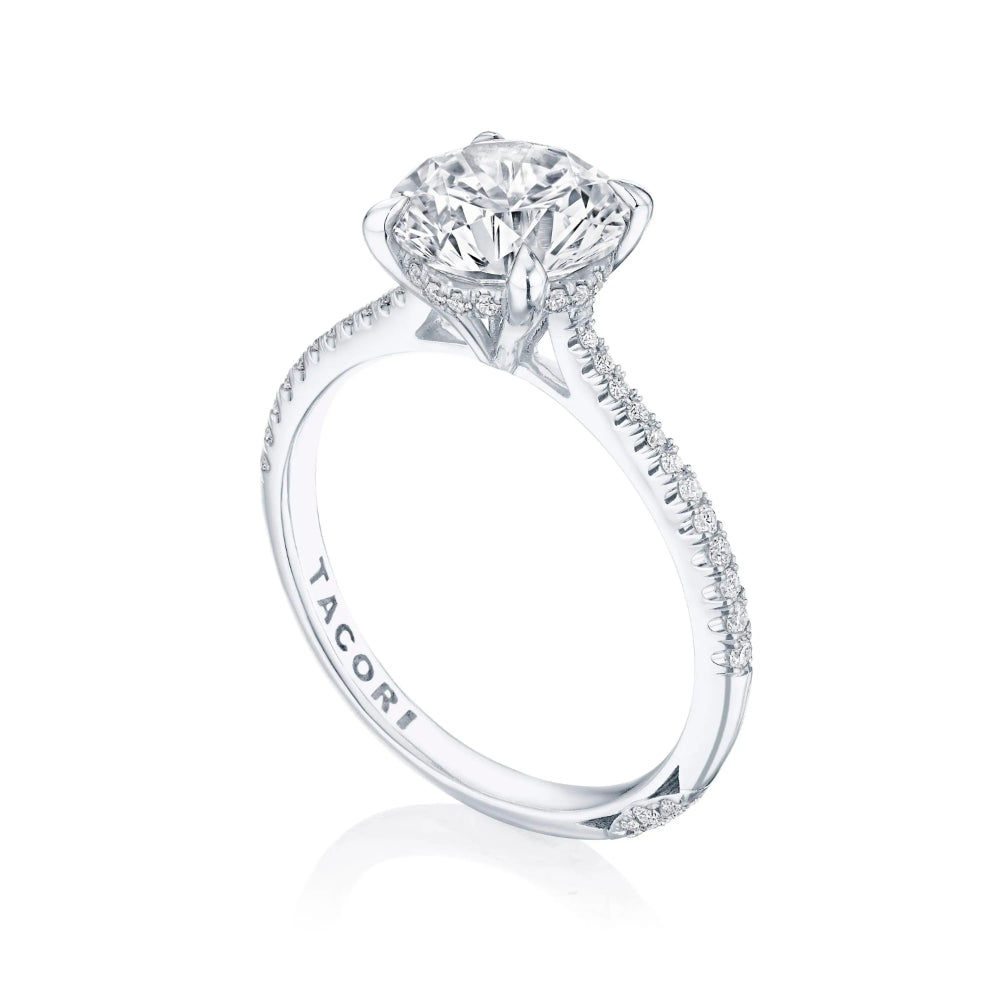 Tacori Founder's Collection Round Solitiare Engagement Ring