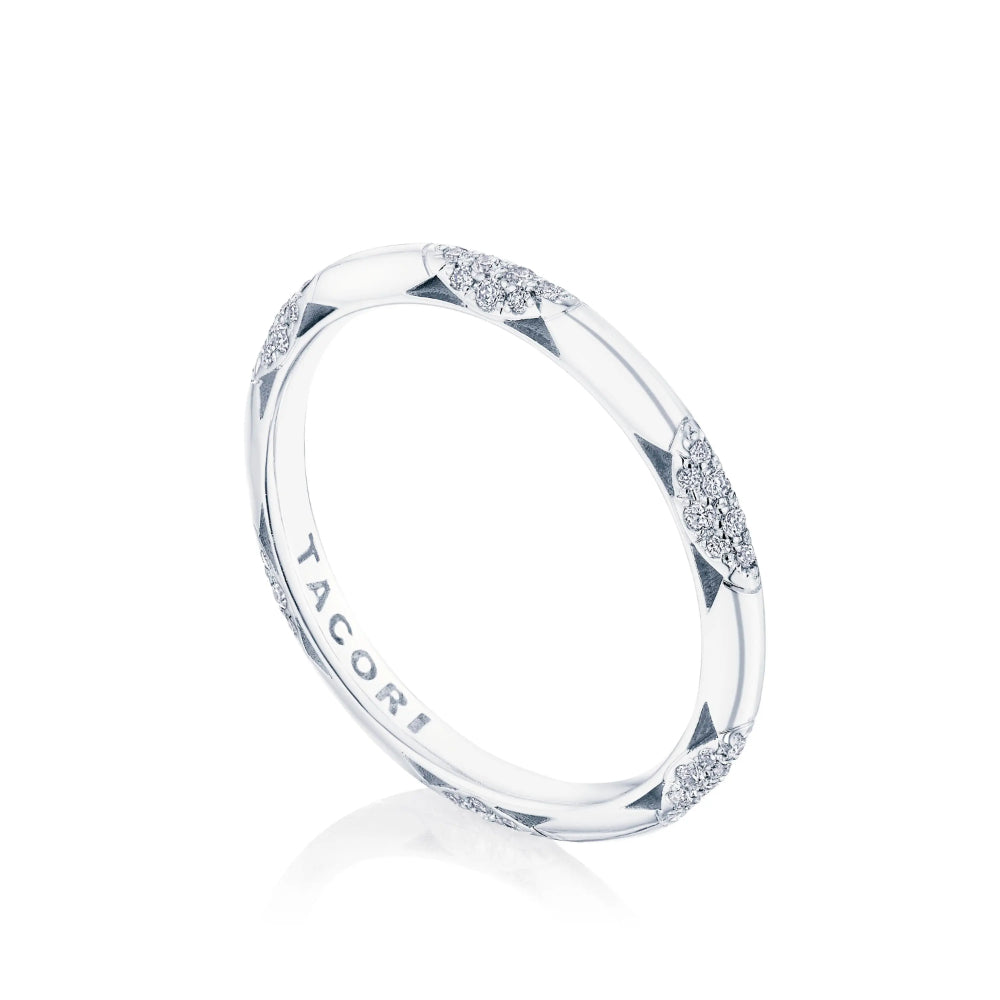 Tacori 18k Founders Collection Eternity Wedding Band