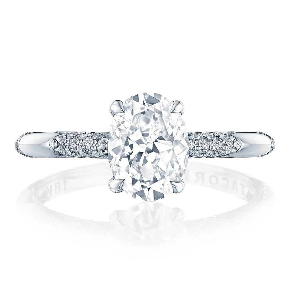 Tacori 18k Founder's Collection Solitaire Engagement Ring