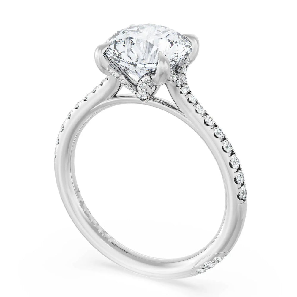 Tacori Founder's Crescent Round Soltaire Engagement Ring – Smyth Jewelers