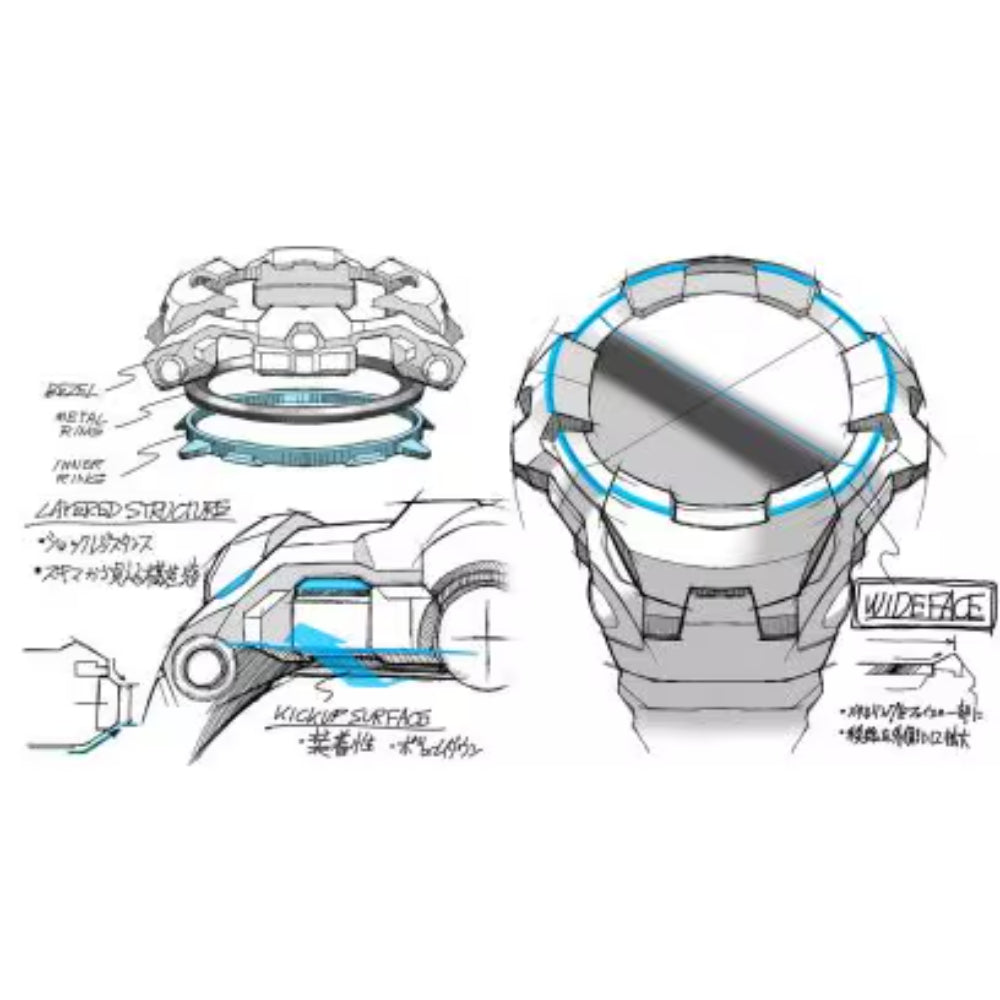 G-Shock Master of G-Air Gravitymaster - Black/Orange, GRB300-1A4