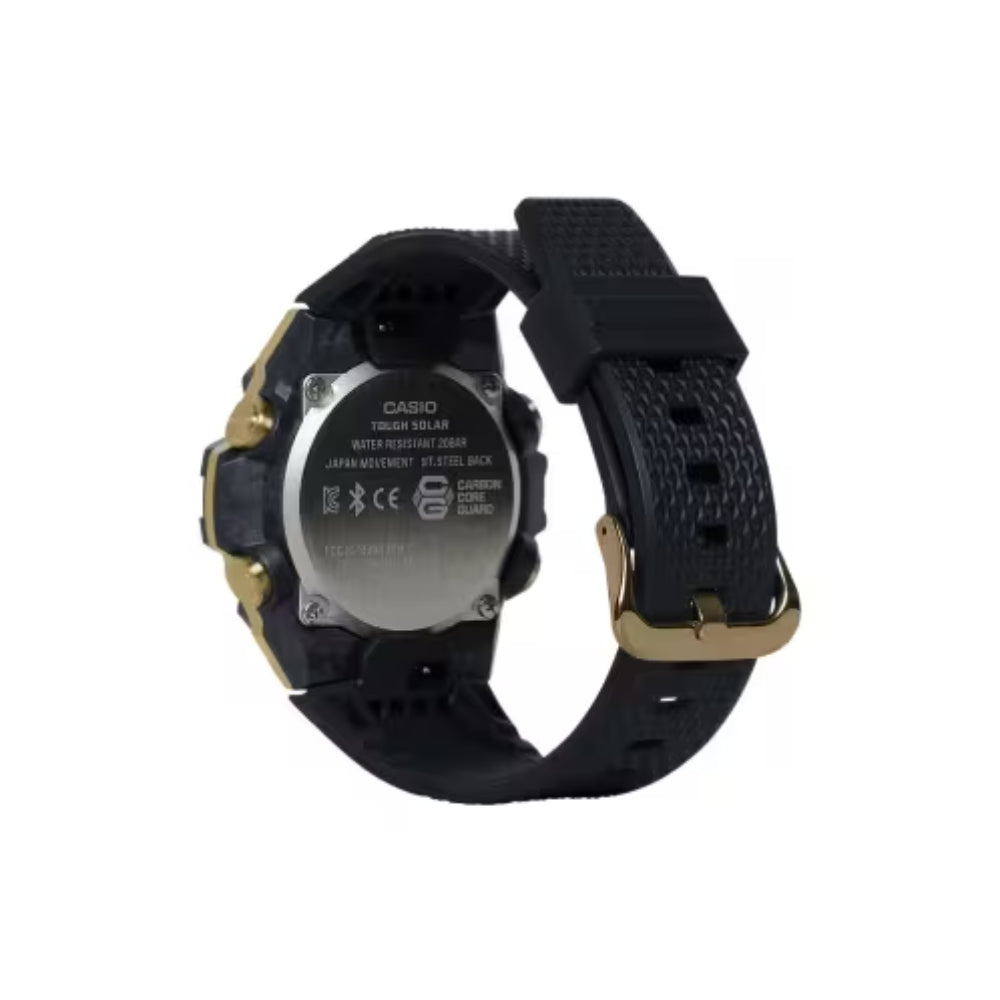 GSTB100GB1A9 | Black and Gold G-STEEL Watch | CASIO