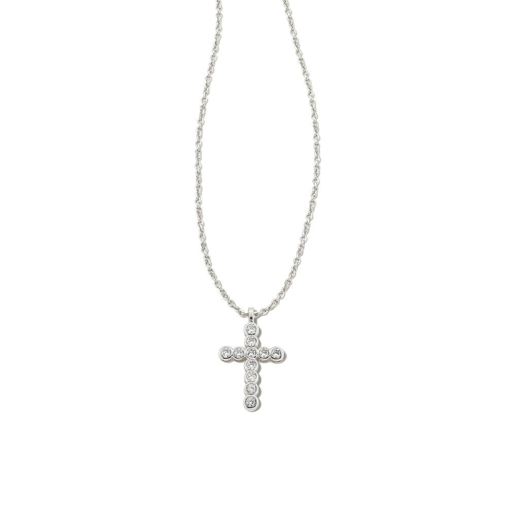 Kendra Scott Cross Crystal Pendant Necklace