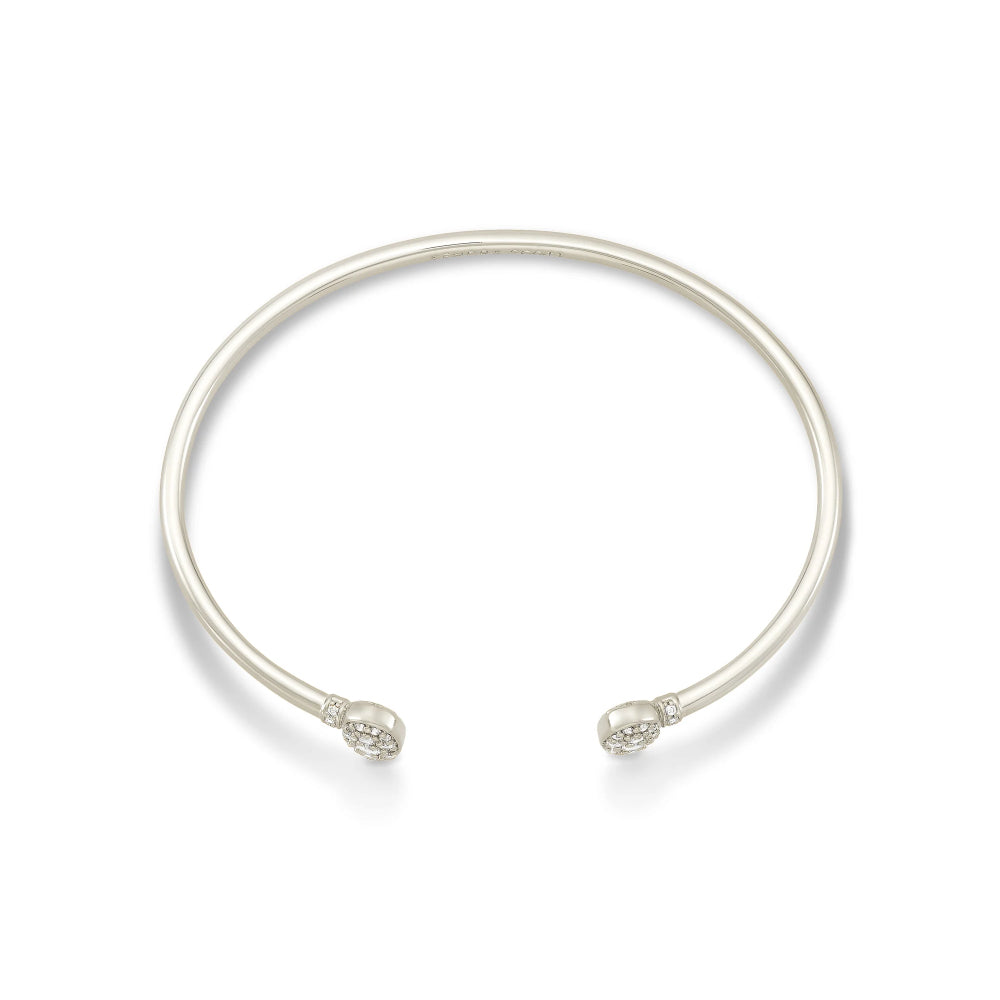 Kendra Scott Grayson Cuff Bracelet in White Crystal