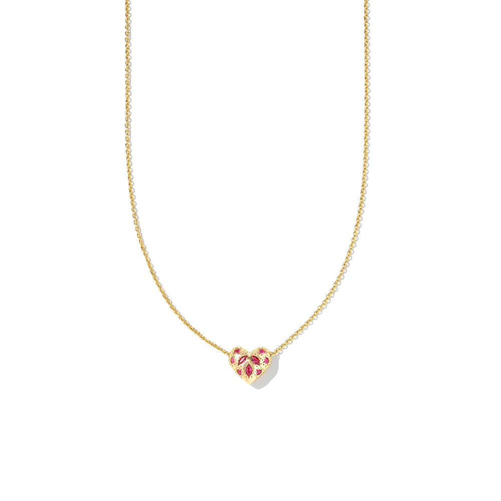 Kendra Scott Holland Heart Short Pendant Necklace